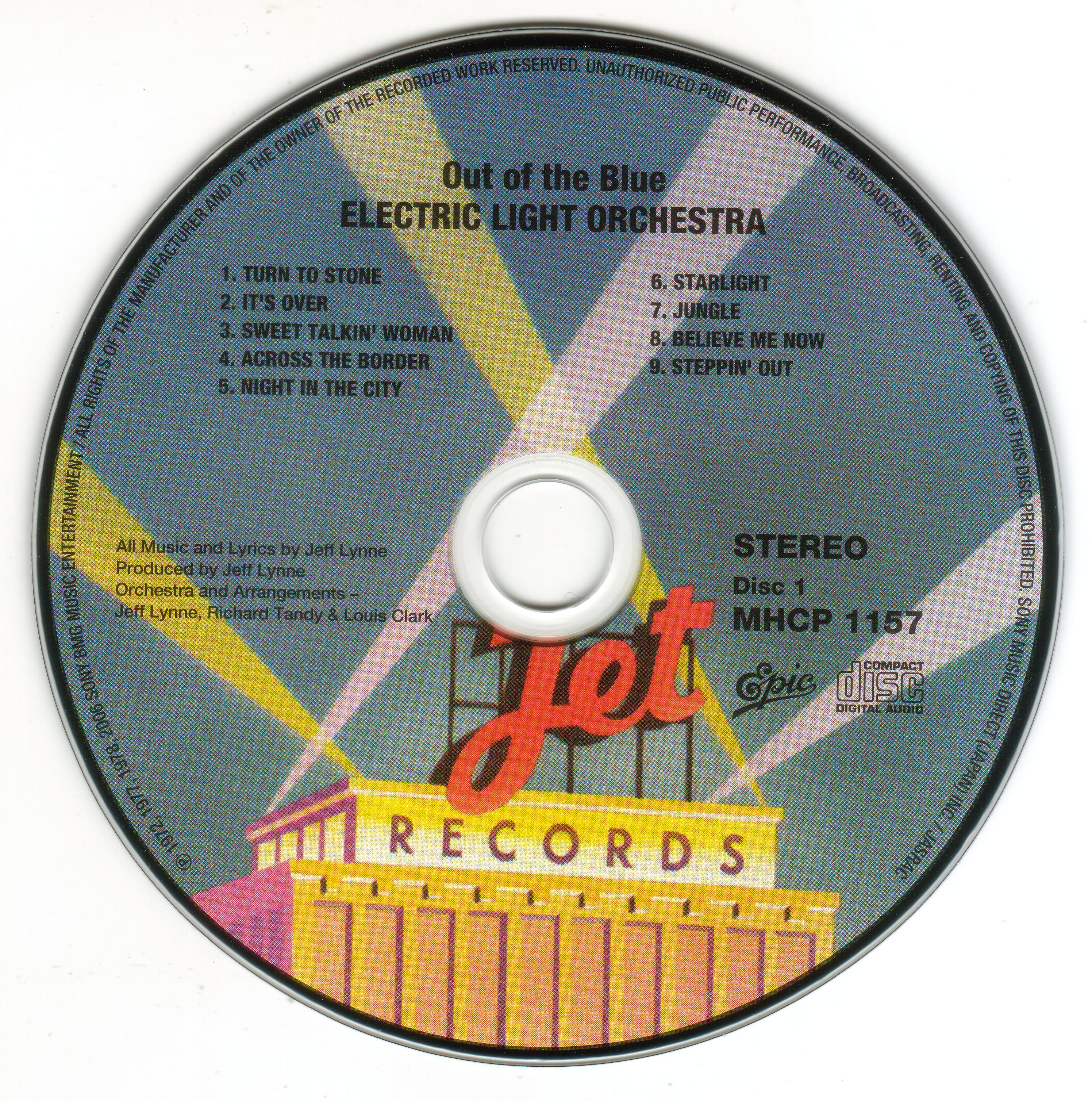 Electric Light Orchestra  Out Of The Blue; 2cd : CD 1 JPN